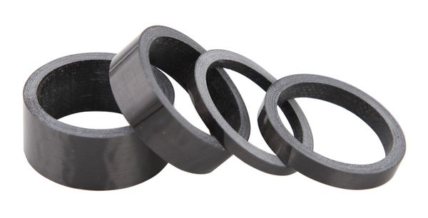 SPACER SET UD-CARBON für Ahead-Set Vorbauten  schwarz  1 18 Zoll