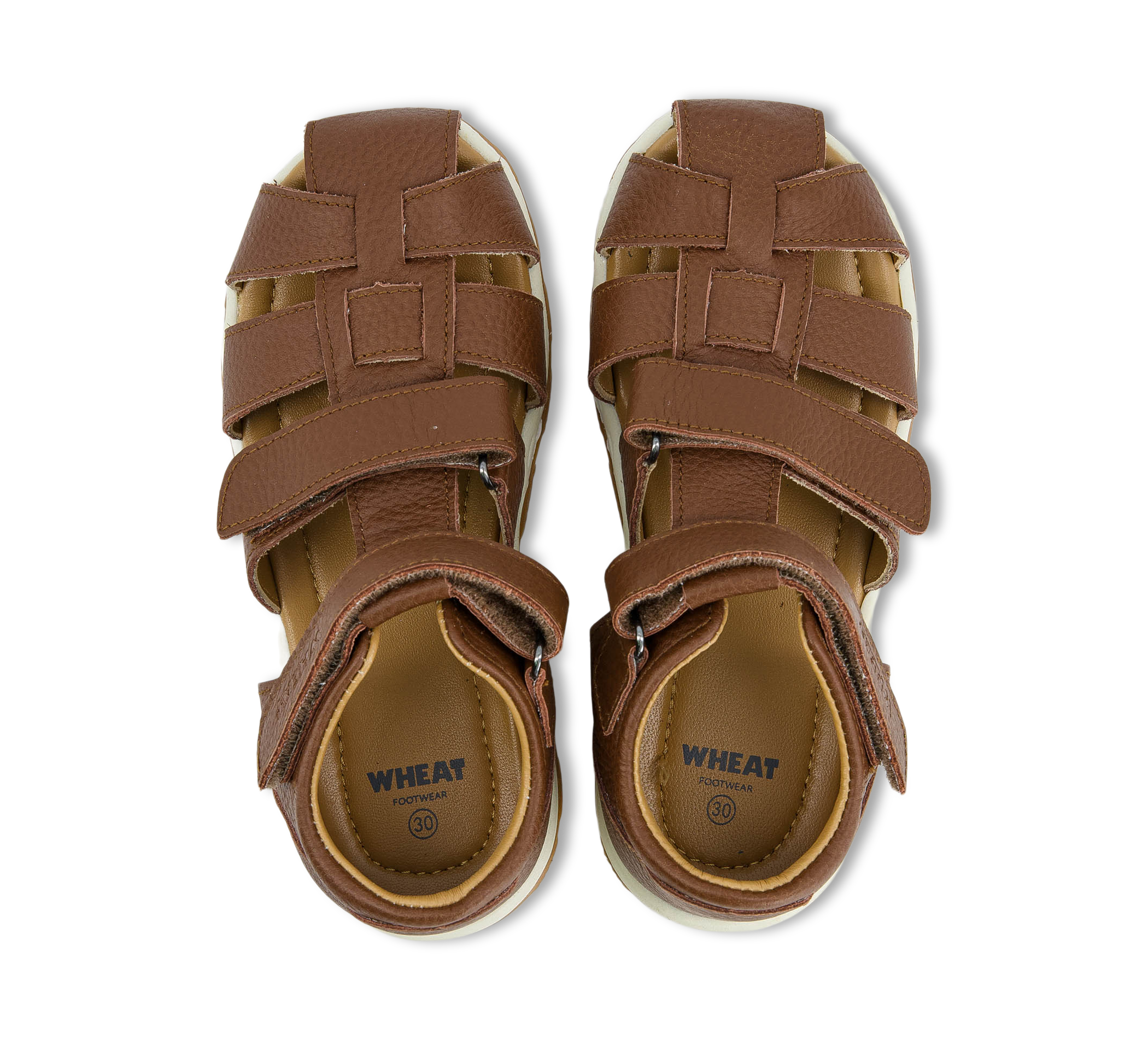 Wheat Sandal Closed Toe Frei L