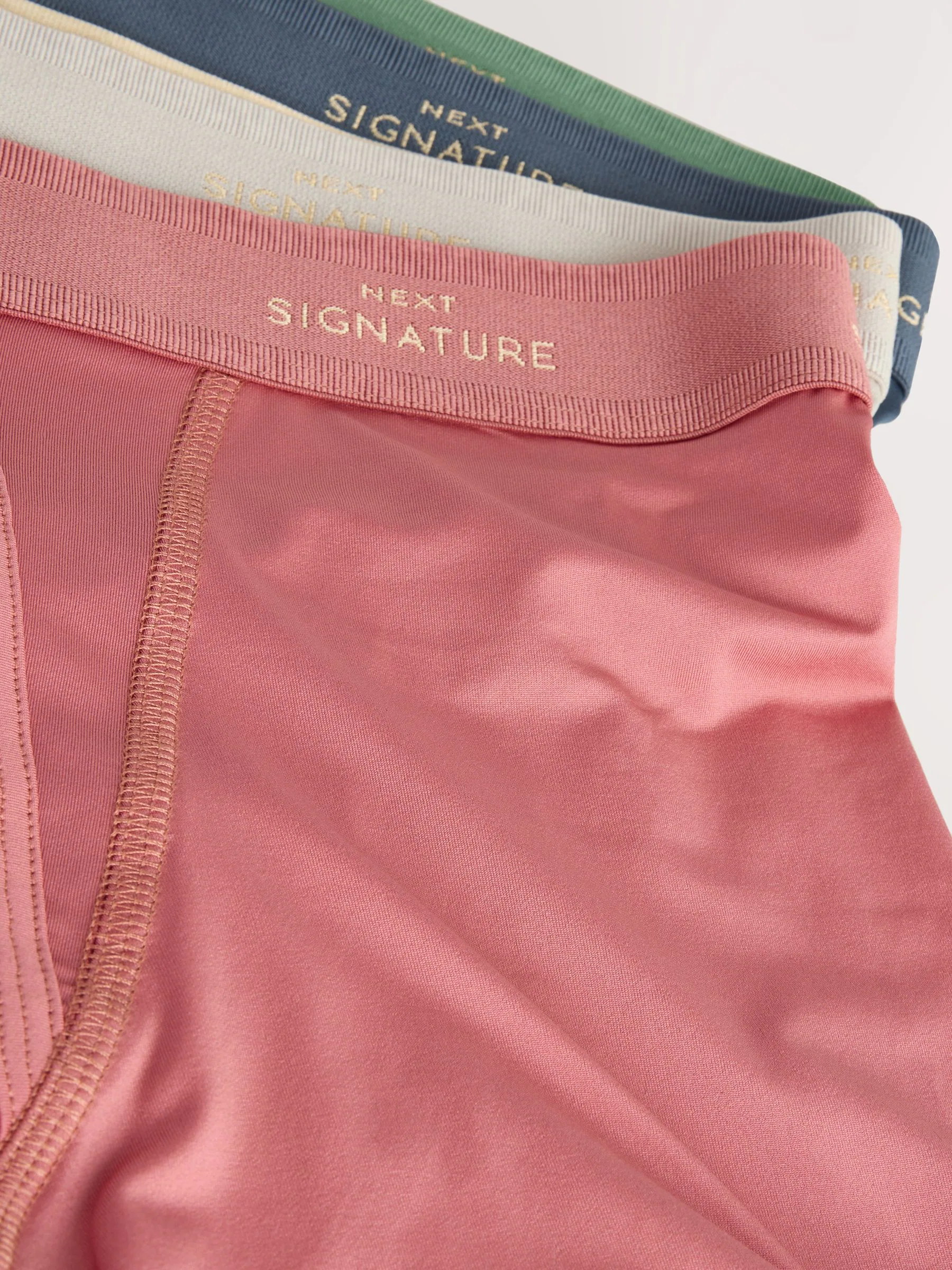 Blauw/groen/neutraal - Verpakking van 4 - Signature boxershorts