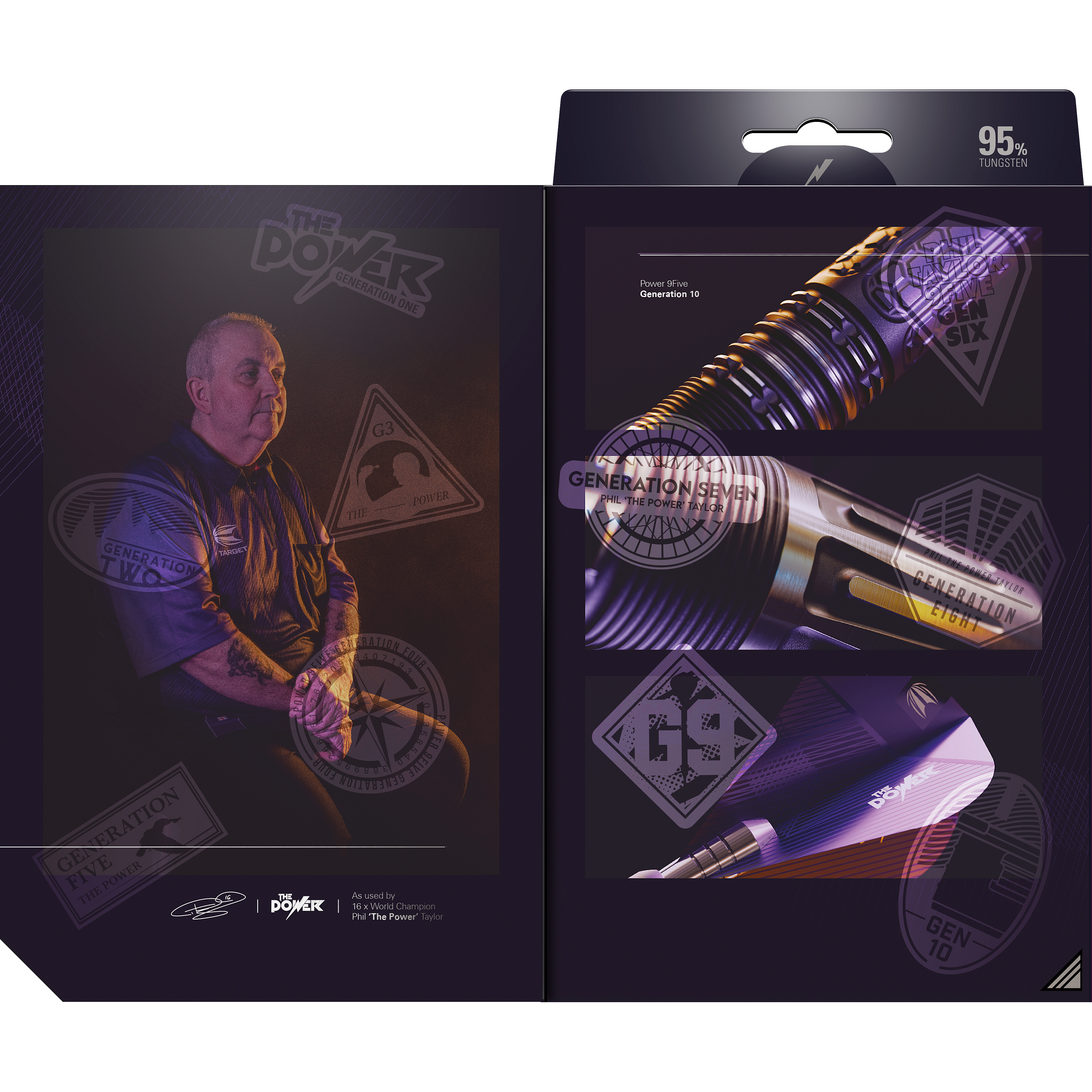 Target - Phil Taylor 9Five GEN 10 - Softdart