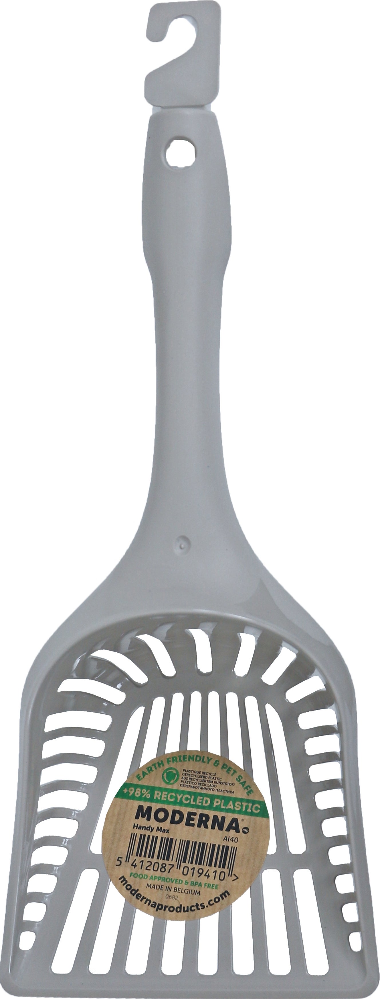 Moderna kattenbakschep Handy XL grijs 13,2 x 7,4 x 33,3 cm