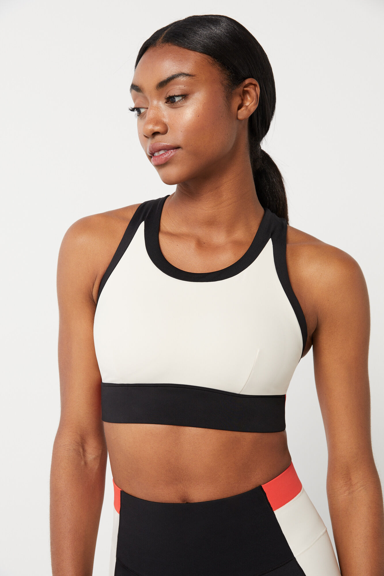 Sutiã esportivo 4D Stretch Color Block