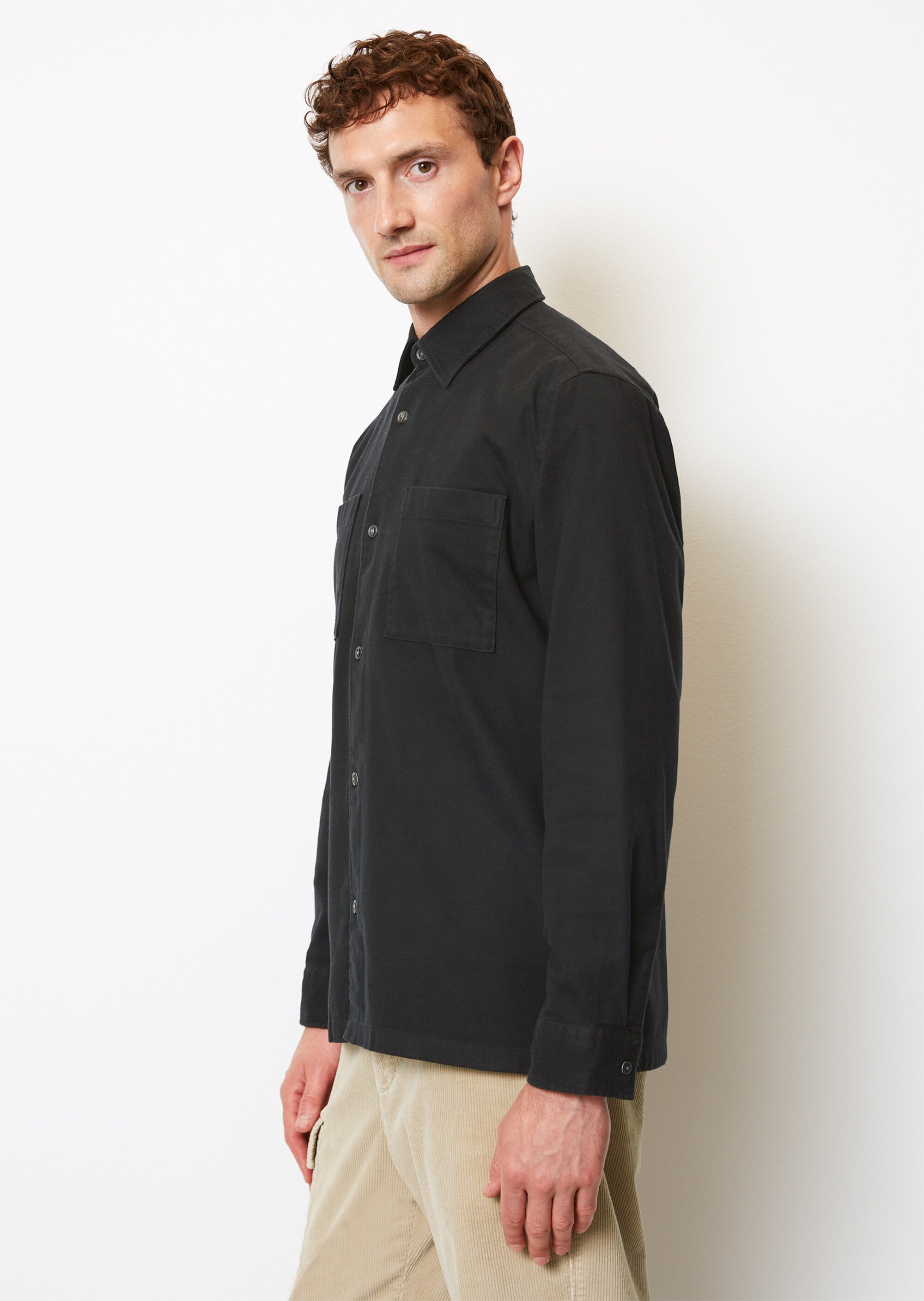Hemd regular aus festem Bio-Baumwoll-Flanell