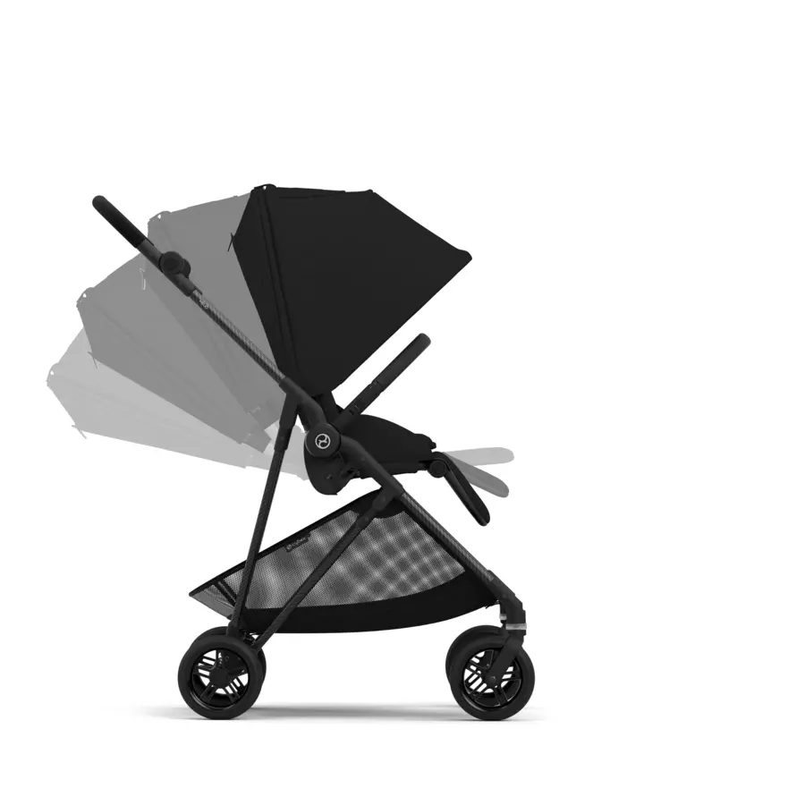 cybex GOLD Kinderwagen Melio Carbon Moon Black