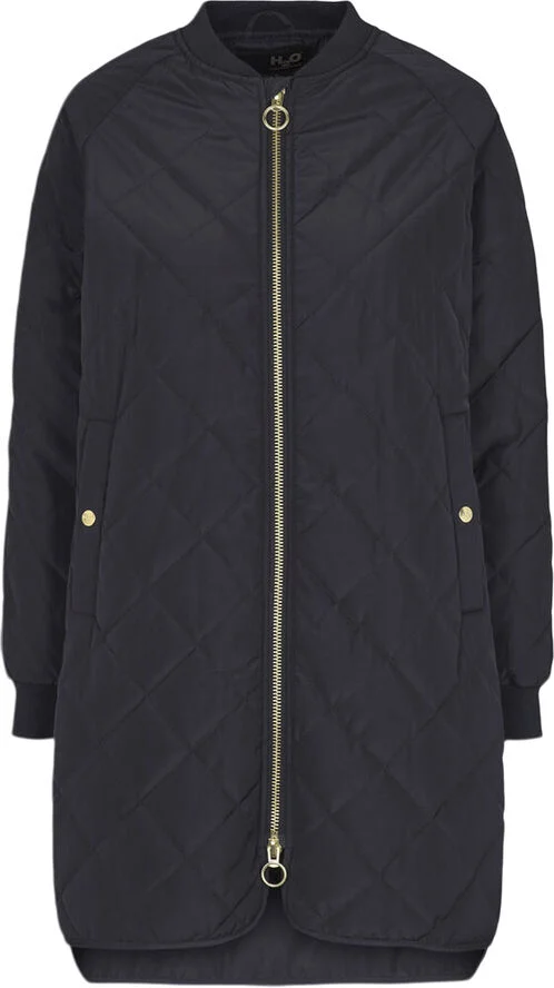 H2O Rubina Quilted lang overgangsjakke Blå