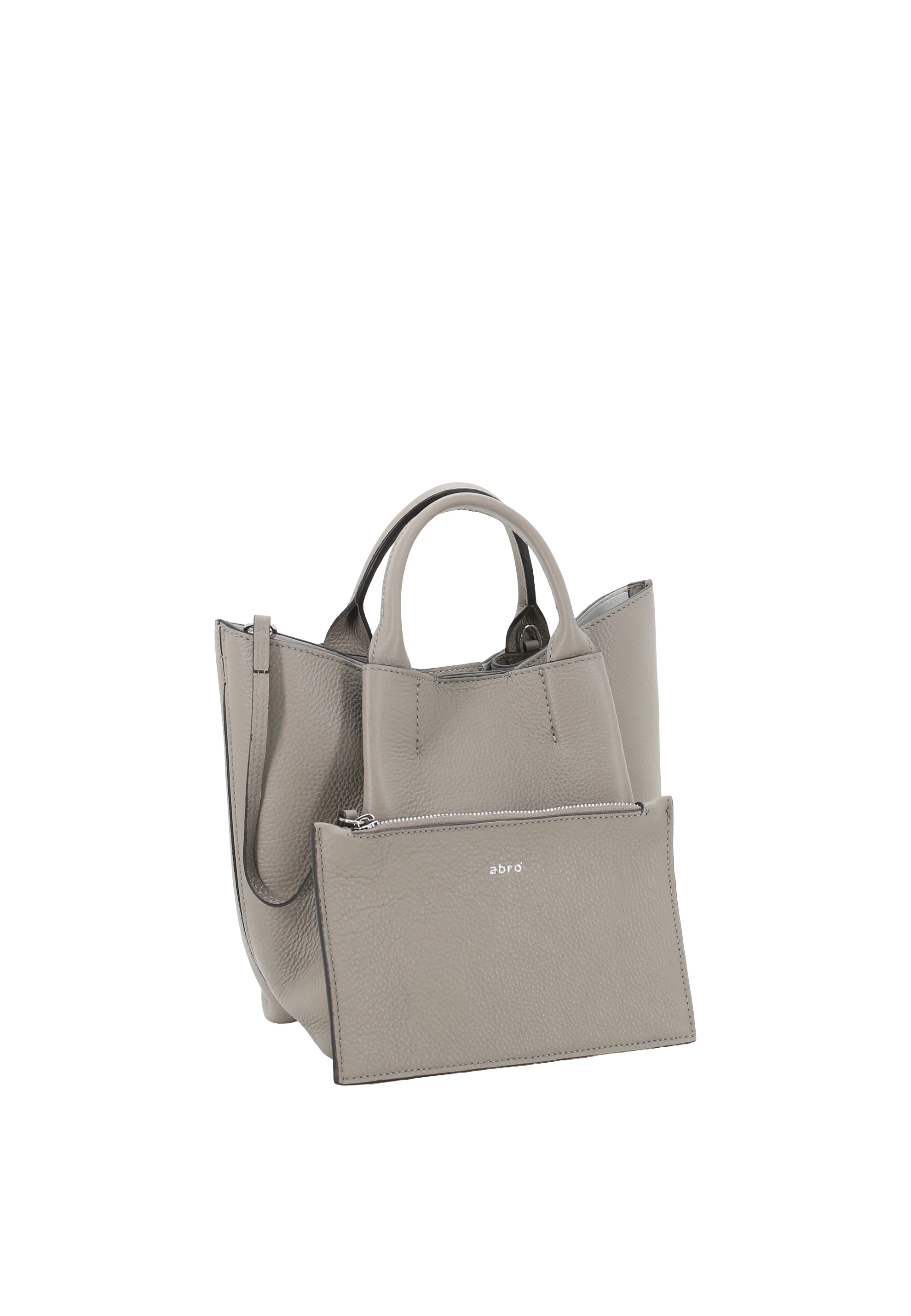 Shopper ESSENTIAL small Leather Agave Standard
