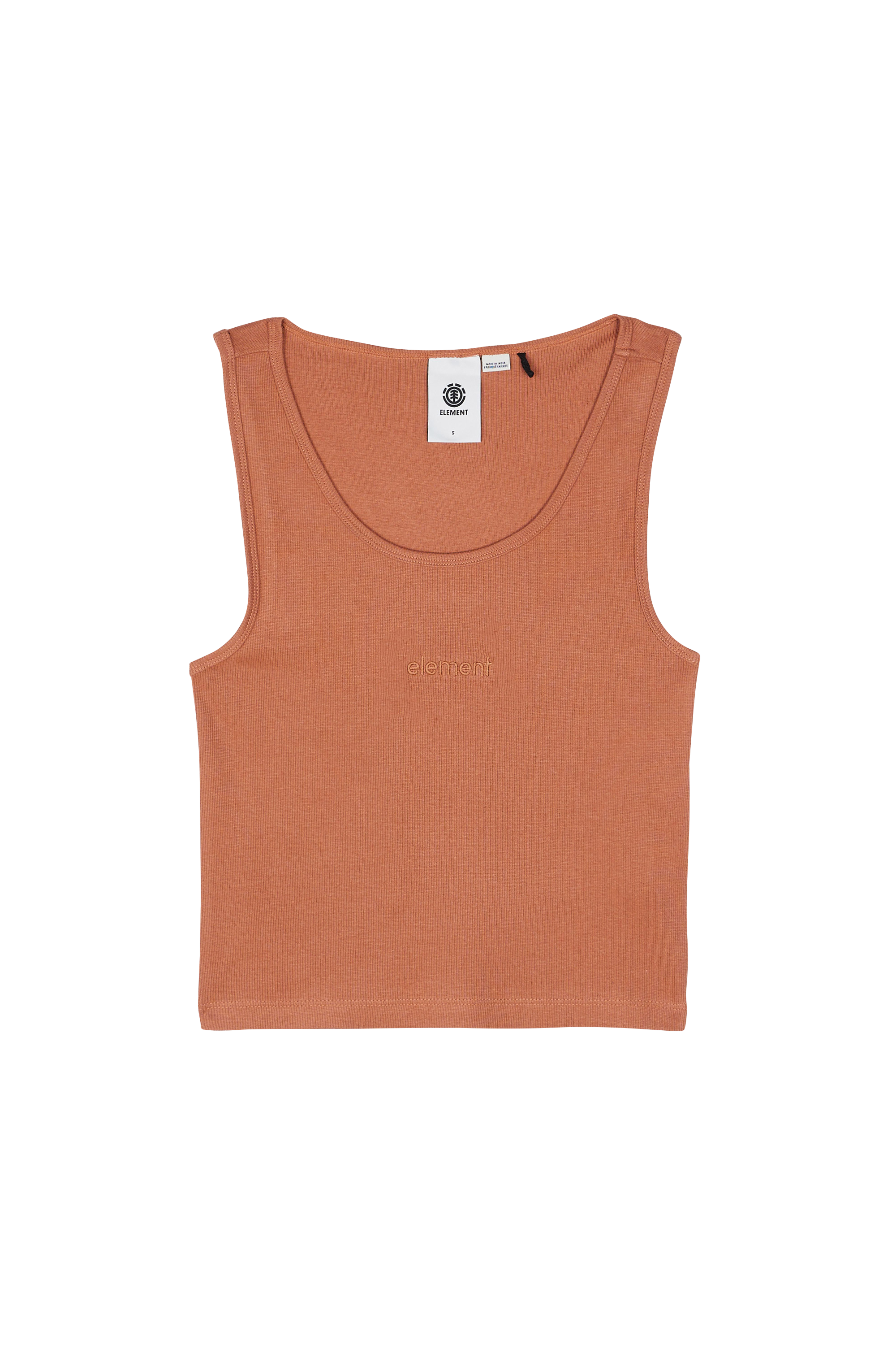 ELEMENT Débardeur YARNHILL CROP Marron