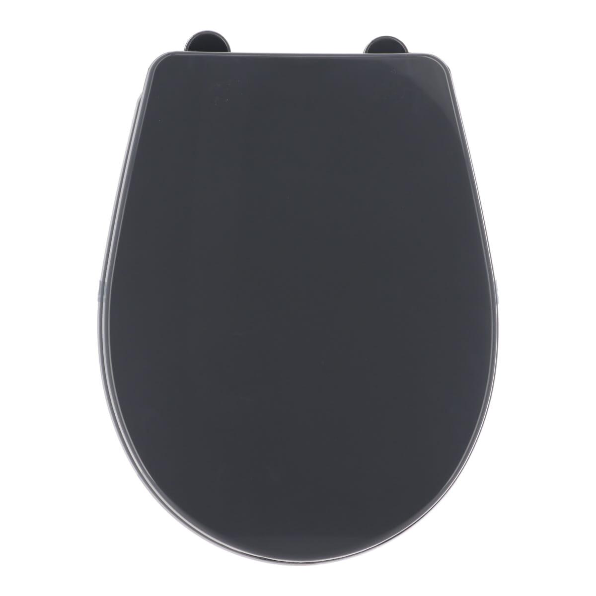 ABATTANT WC PLASTIQUE 18 POUCES ATTACHES PLASTIQUES GRIS