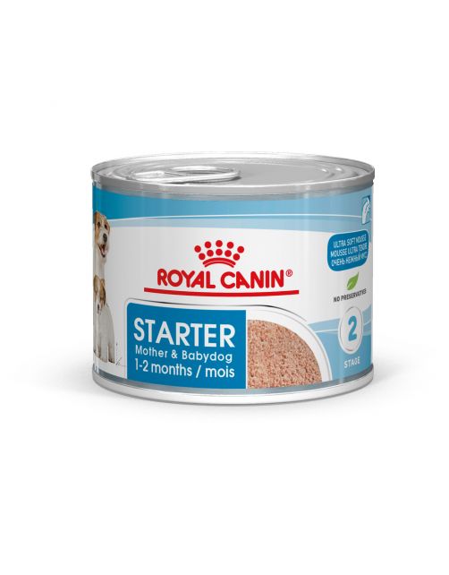 Royal Canin Starter Mousse Mother & Babydog - Puppy-Hondenvoer - 195 g