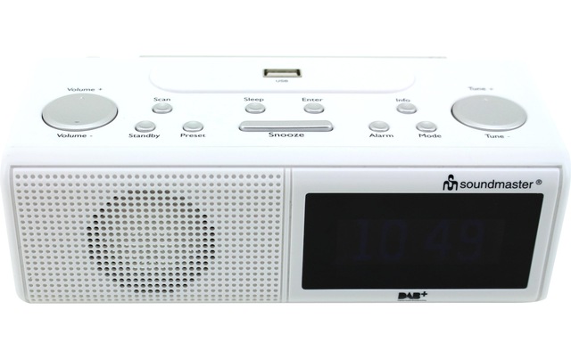 Soundmaster Radiowecker »UR8350WE Weiss«