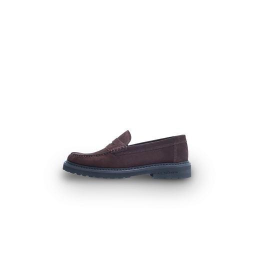 S.T. Valentin Lightweight Loafers, Brown Suede, 44