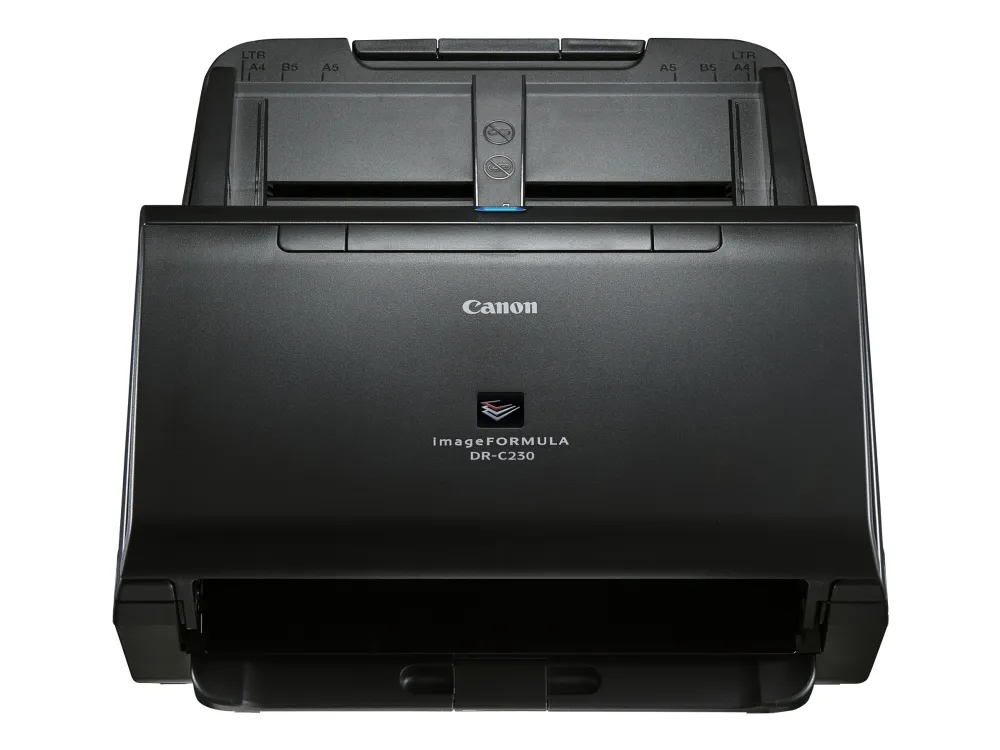 Canon imageFORMULA DR-C230 - Dokumentscanner - CMOS / CIS - Duplex - Legal - 600 dpi x 600 dpi - op til 30 ppm (mono) / op til 30 ppm (farve) - ADF (60 ark) - op til 3500 scanninger pr. dag - USB 2.0