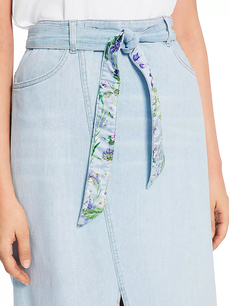 MARC CAIN Jeansrock hellblau