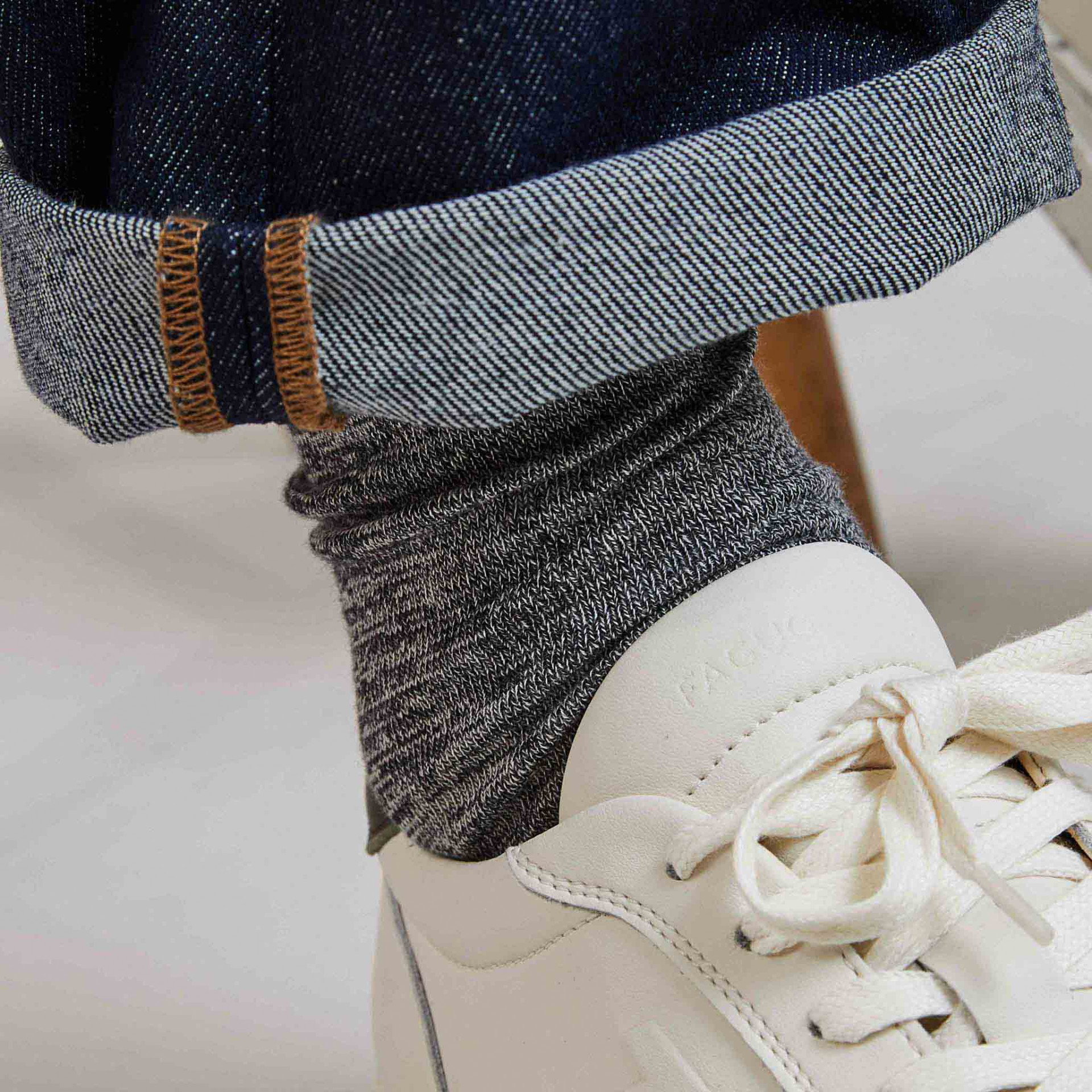 Chaussettes multicolore Coton et polyester recyclé - modèle Socks x5