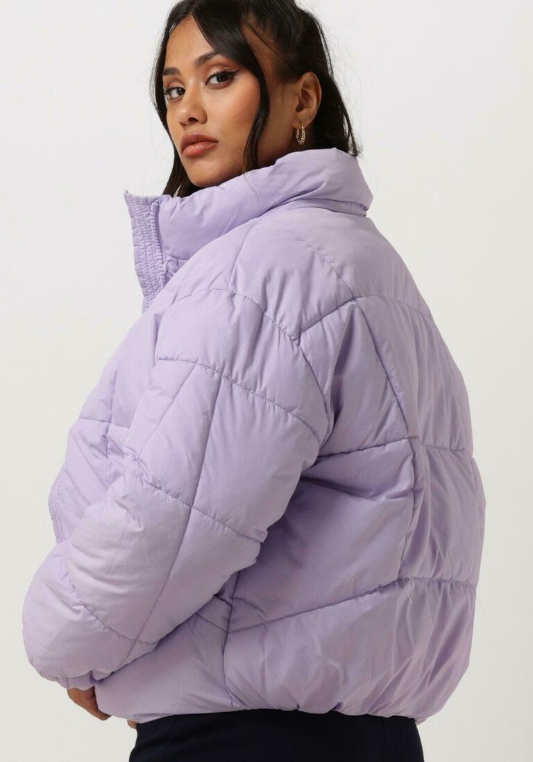 ANOTHER LABEL lila another label gewatteerde jas mille oversized puffer