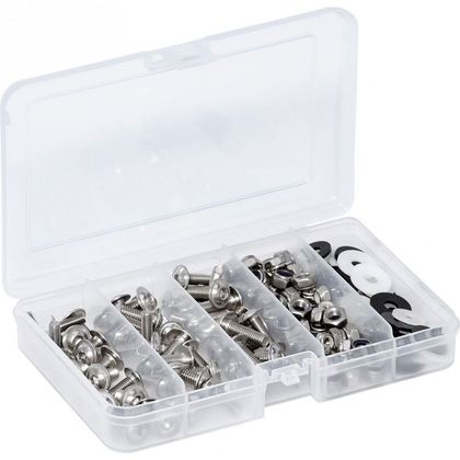 Coffret HI-Q TOOLS assortiment de vis de carénage (180 pièces) Universel