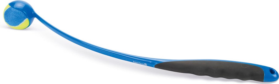 Beeztees hondenspeelgoed Fetch tennisbalwerper blauw 62 cm