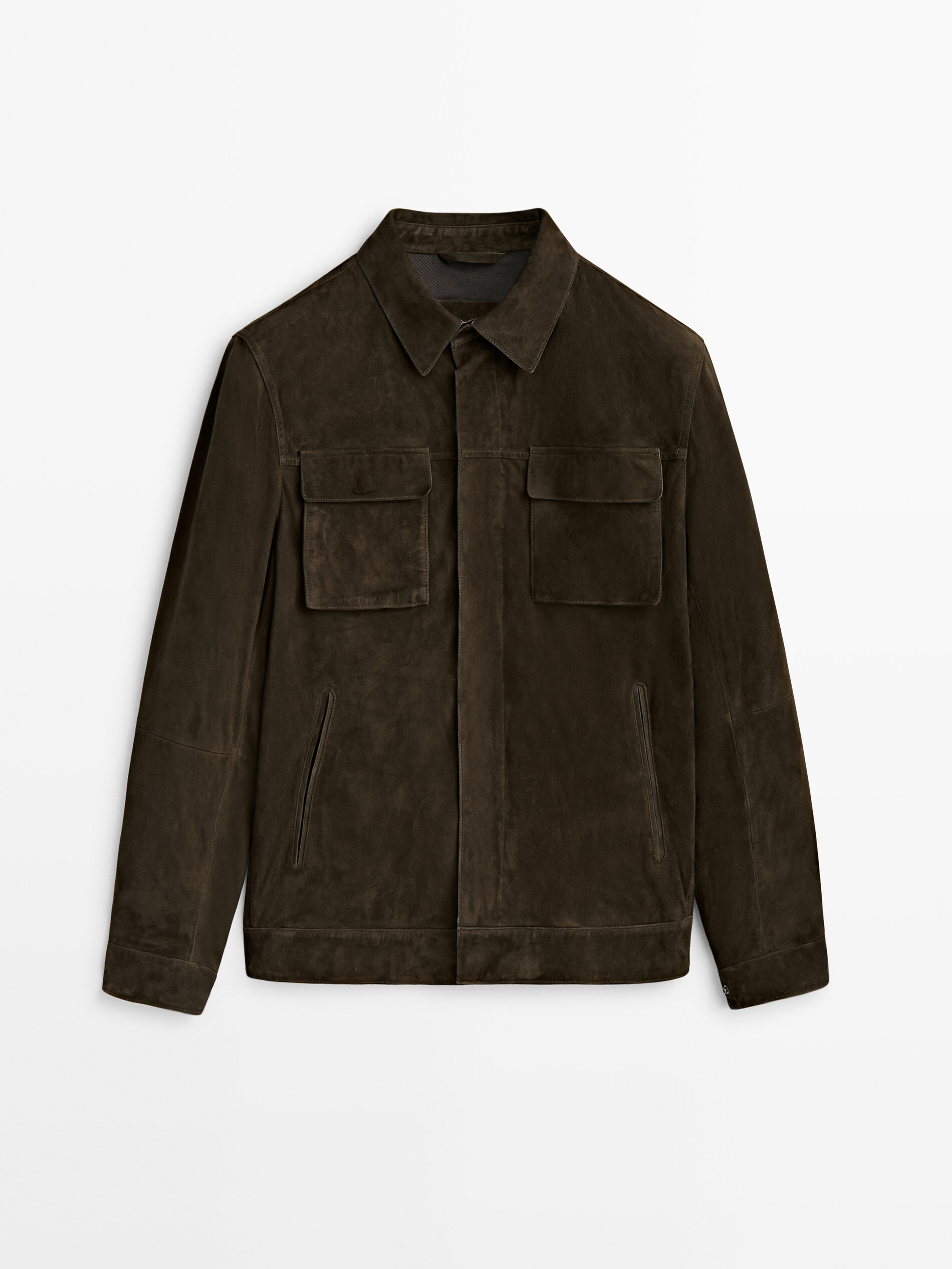 Sobrecamisa de ante - KAKI