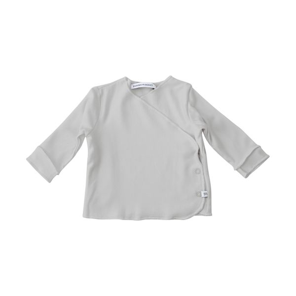 Bamboom Overslagshirt Lange Mouw Licht Blauw 1 mnd