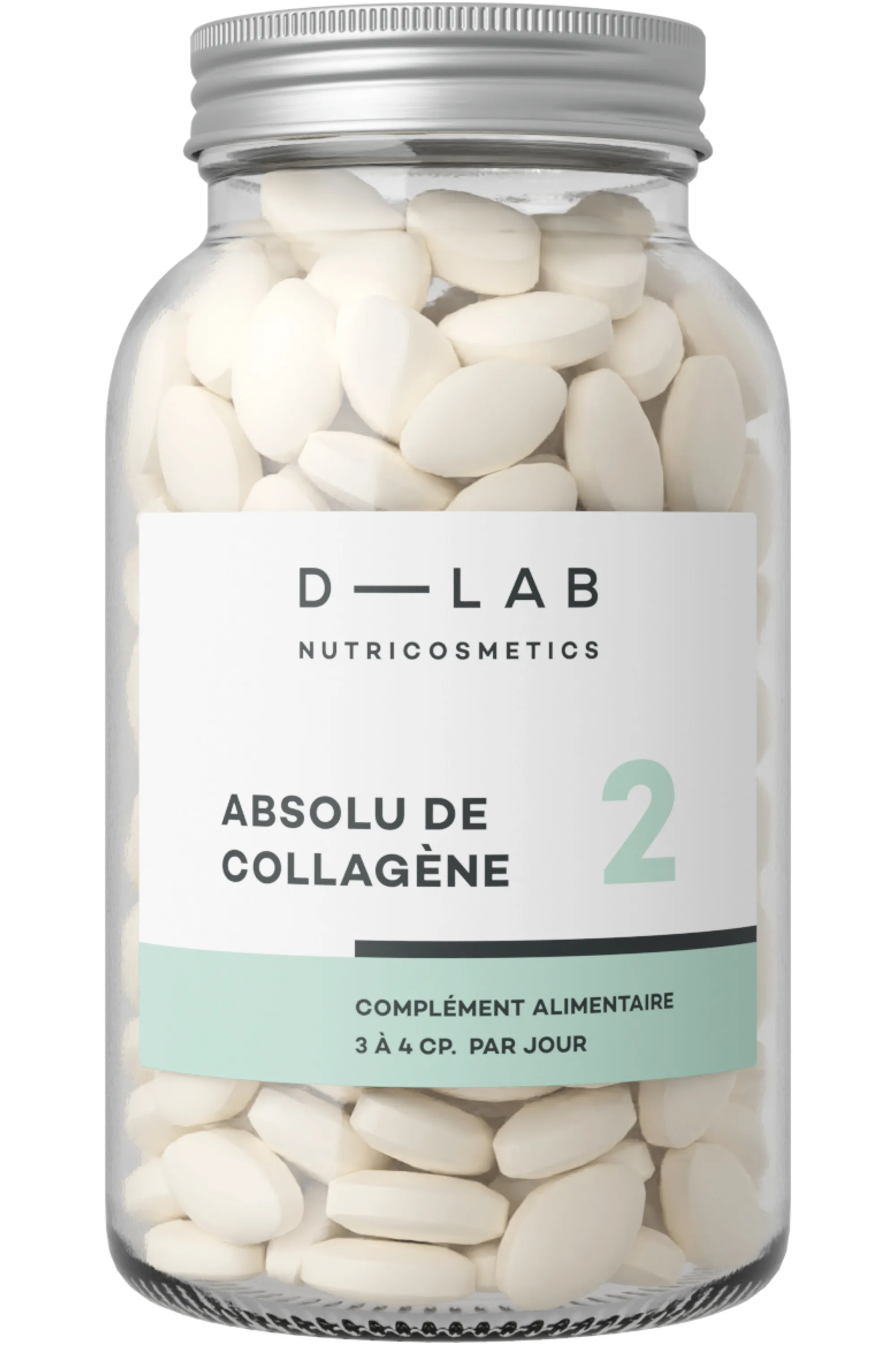 D-LAB Nutricosmetics Complément alimentaire anti-rides Absolu de Collagène-60.23 g
