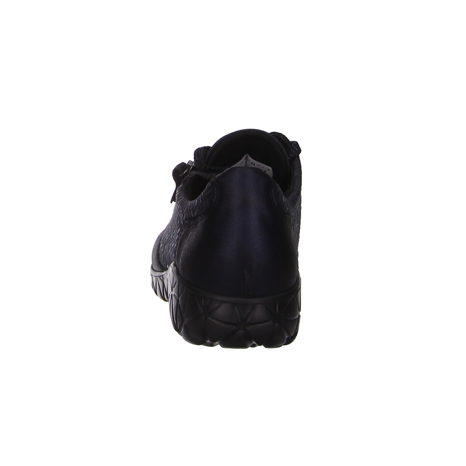 Waldläufer Schnürschuh schwarz blau