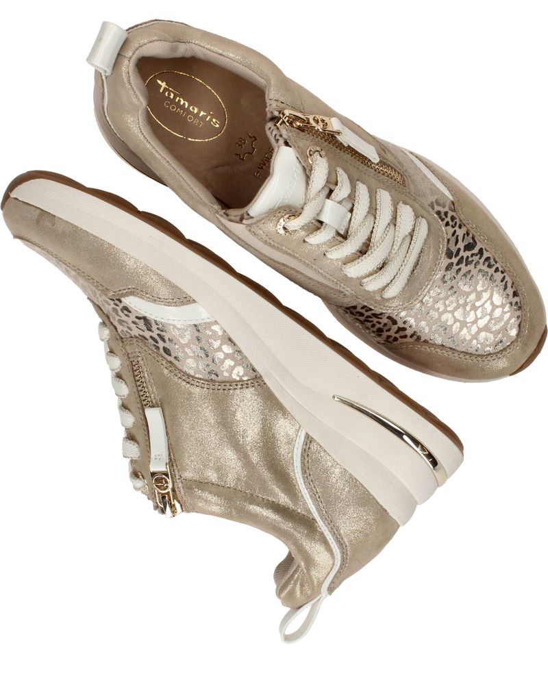 Tamaris Comfort Sneakers Beige Dames