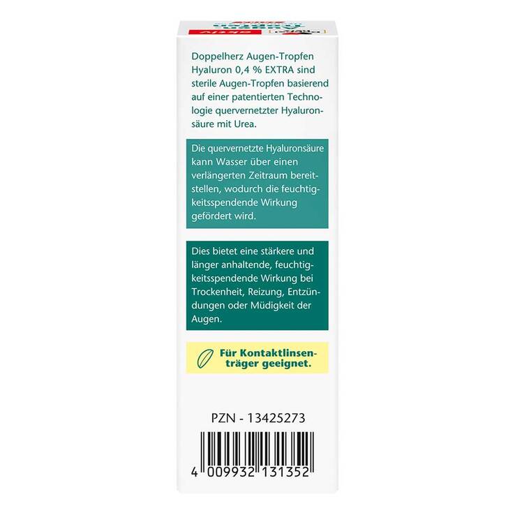 Doppelherz Augen-Tropfen Hyaluron 0,4% Extra, 10 ml