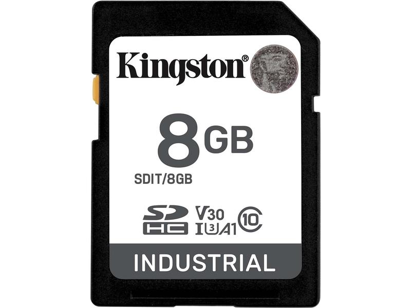 Kingston SDHC-Karte Industrial 8 GB Karte für industrielle Anwendungen