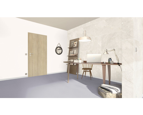 Velours tapijt Catania lichtgrijs 400 cm breed (per meter verkocht)