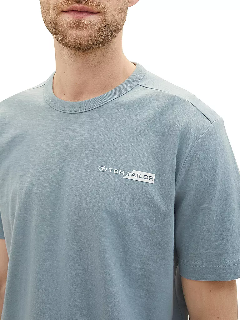 TOM TAILOR T-Shirt grau