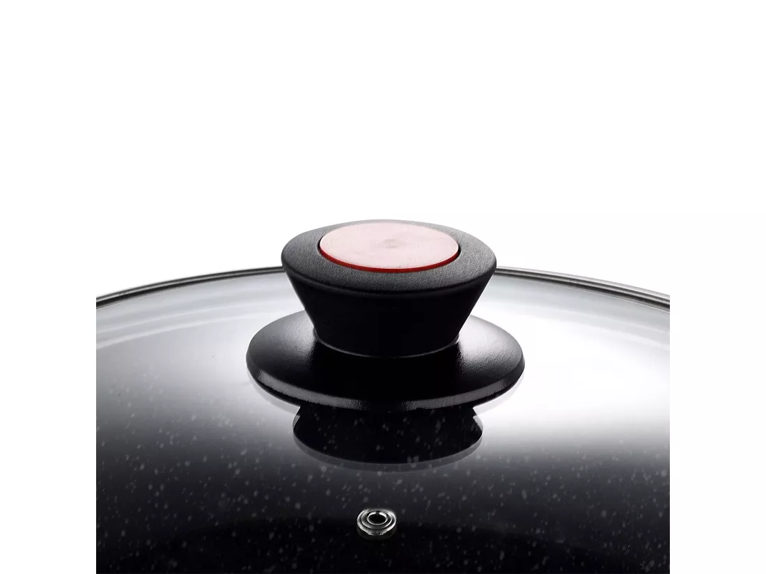 Cocotte Ø20x9cm avec couvercle en fonte d'aluminium CHROMA Bergner