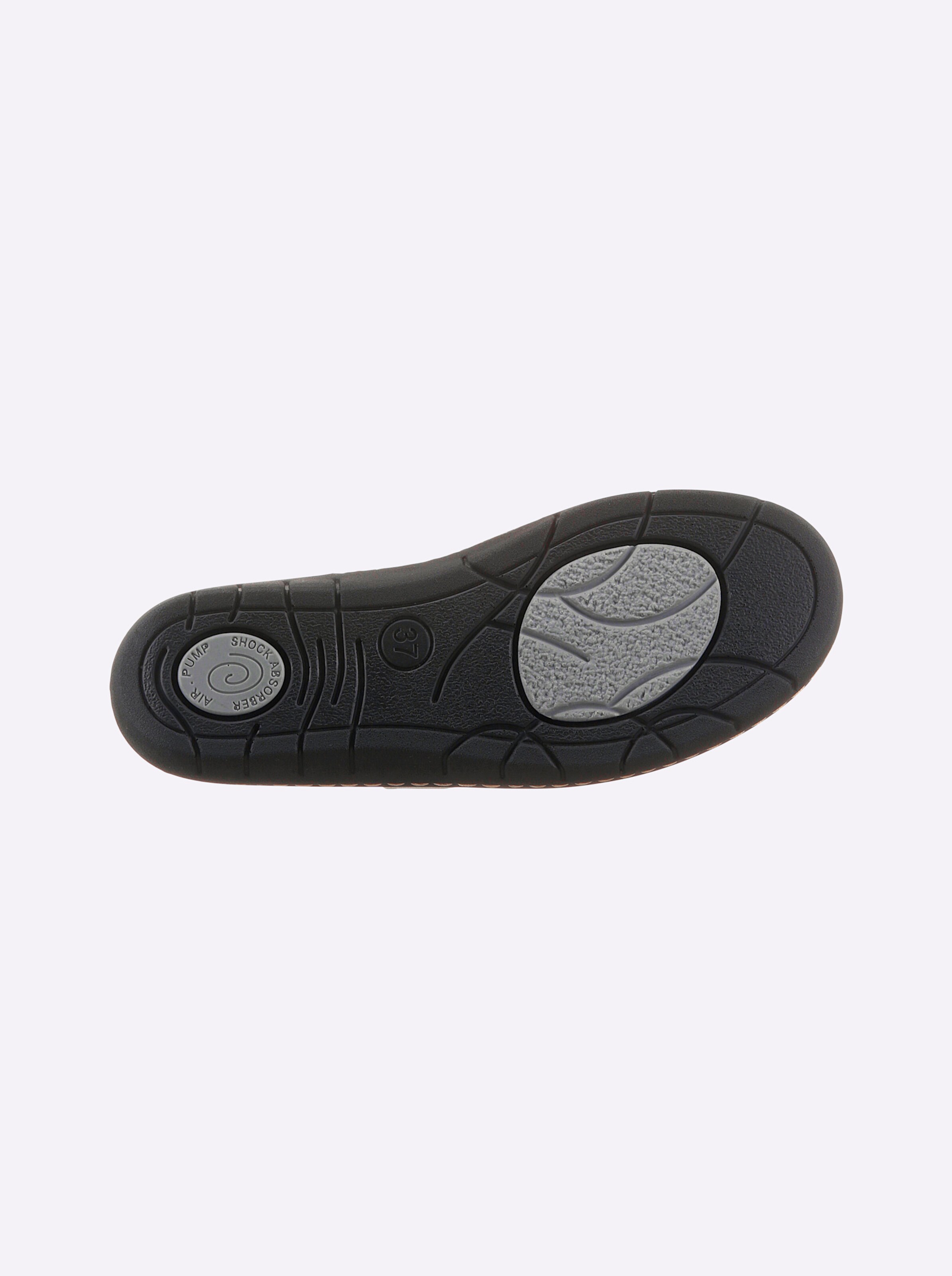 Belvida Clog in oliv-bedruckt