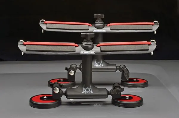 Rodmounts Sumo Magnet Mount Rod Carrier Råsterk Stangholder Til Bil