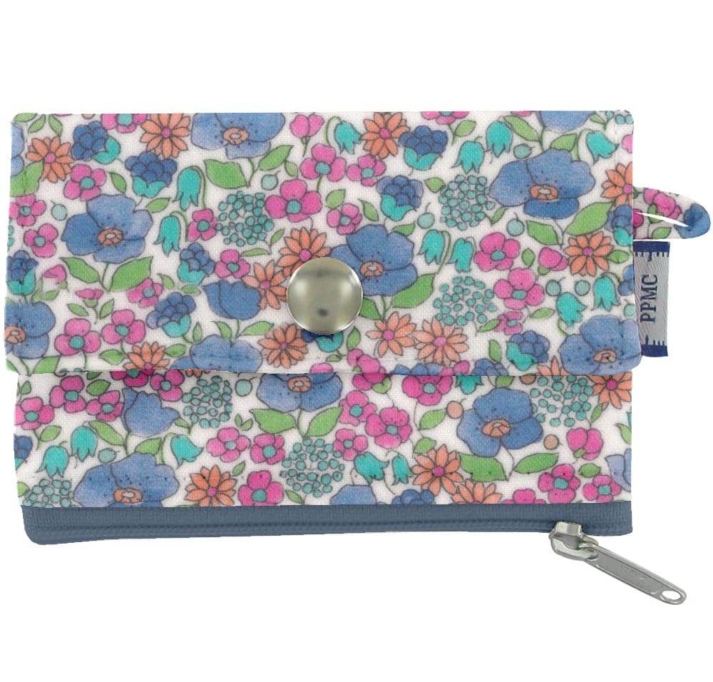 Mini Pochette Porte-Monnaie Pastel Fleuri