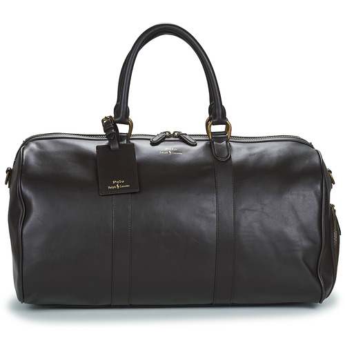 Polo Ralph Lauren - DUFFLE-DUFFLE-SMOOTH LEATHER - Marron