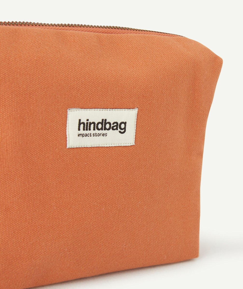 HINDBAGTROUSSE DE TOILETTE LEON EN COTON BIO SIENNE