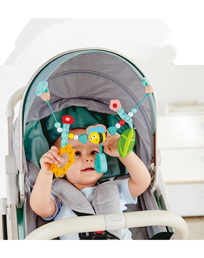 Kinderwagenkette HUMMELCHEN in bunt
