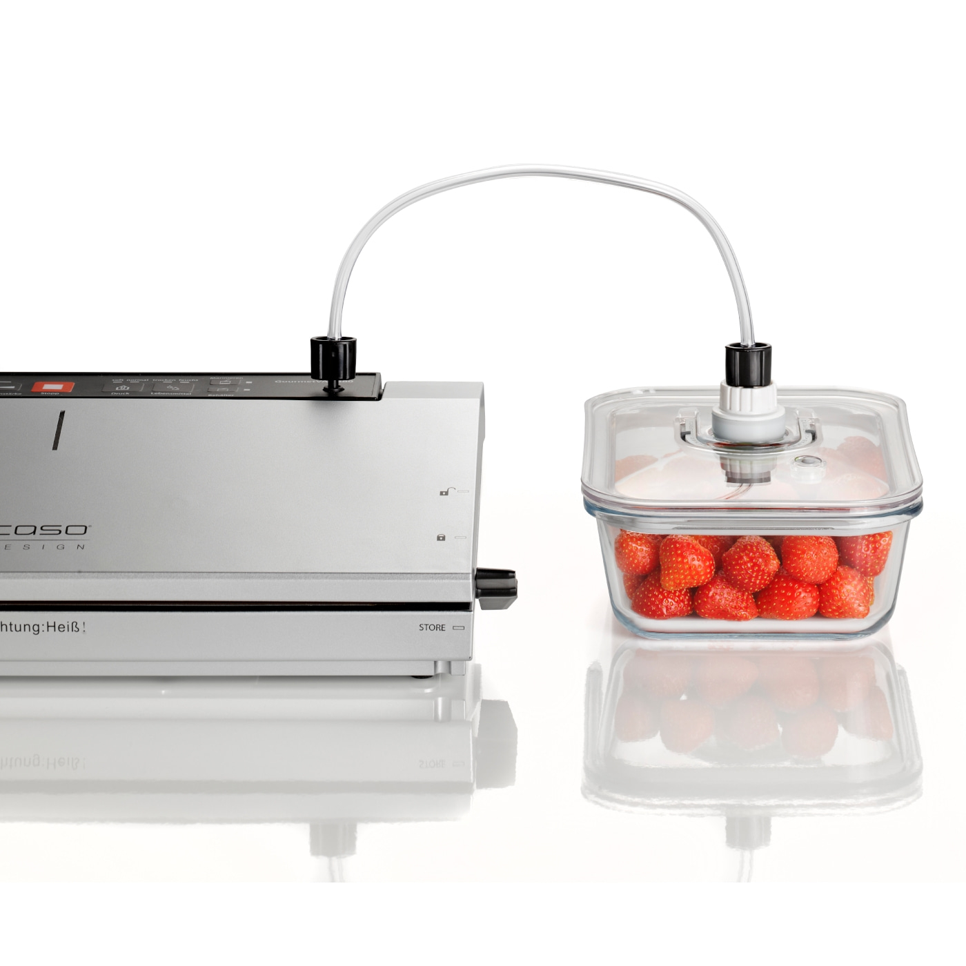 Vakuumpumpe und Adapter