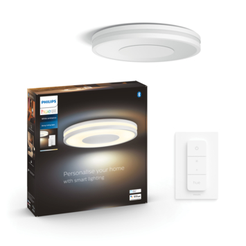 Philips Hue plafondlamp Being wit - warm tot koelwit licht 22.5W - met 1 dimmer switch