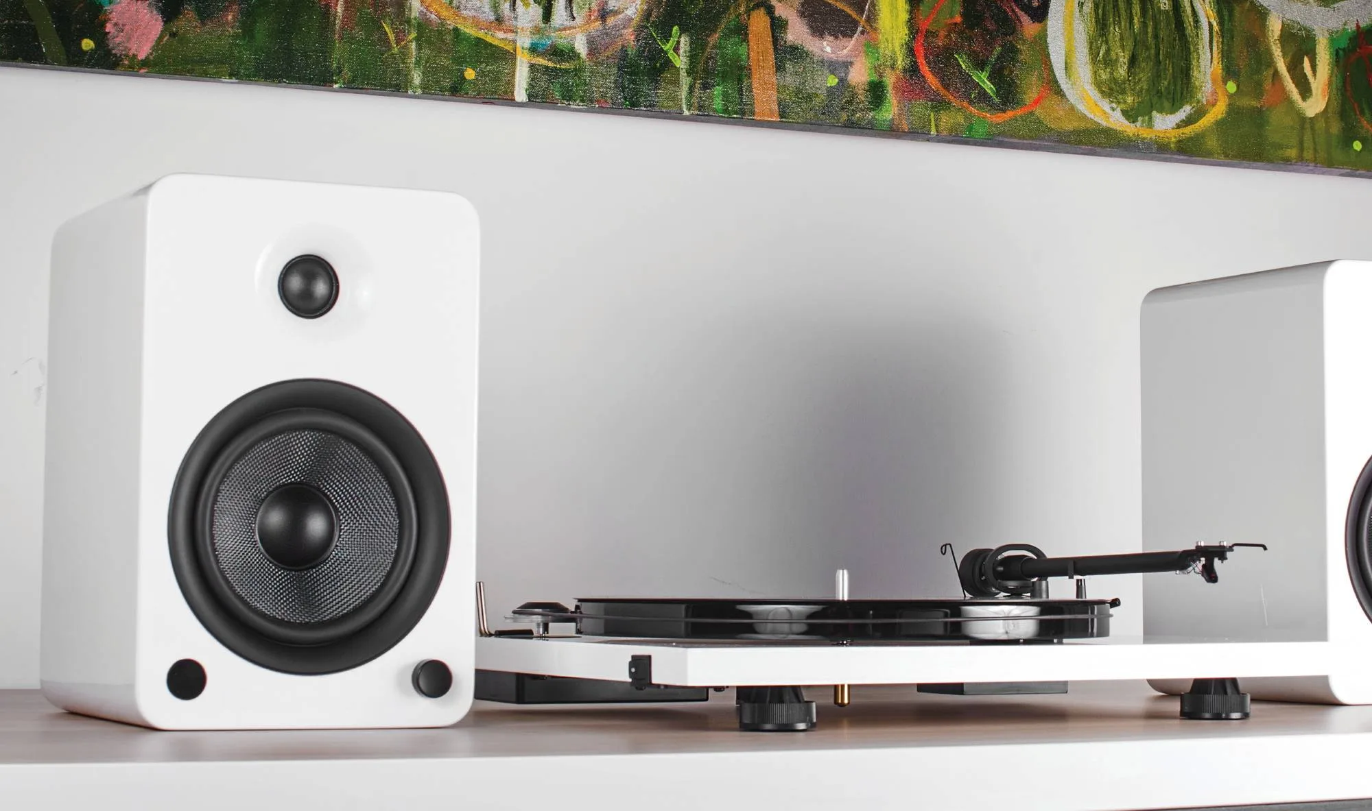 Kanto YU6 Blanc mat (la paire) Enceintes sans fil hi-fi