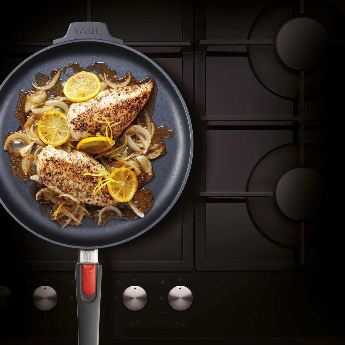 Diamond Lite Sautérpanne 32 cm avtagbart håndtak