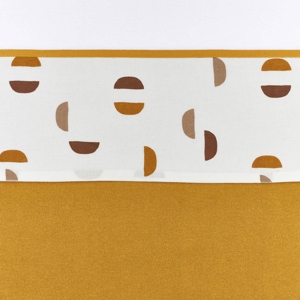 baby wieglaken Shapes 75x100 cm honey gold
