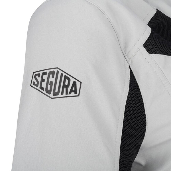 Segura - Blouson femme Lady Natcho Vented Gris Clair / Blanc