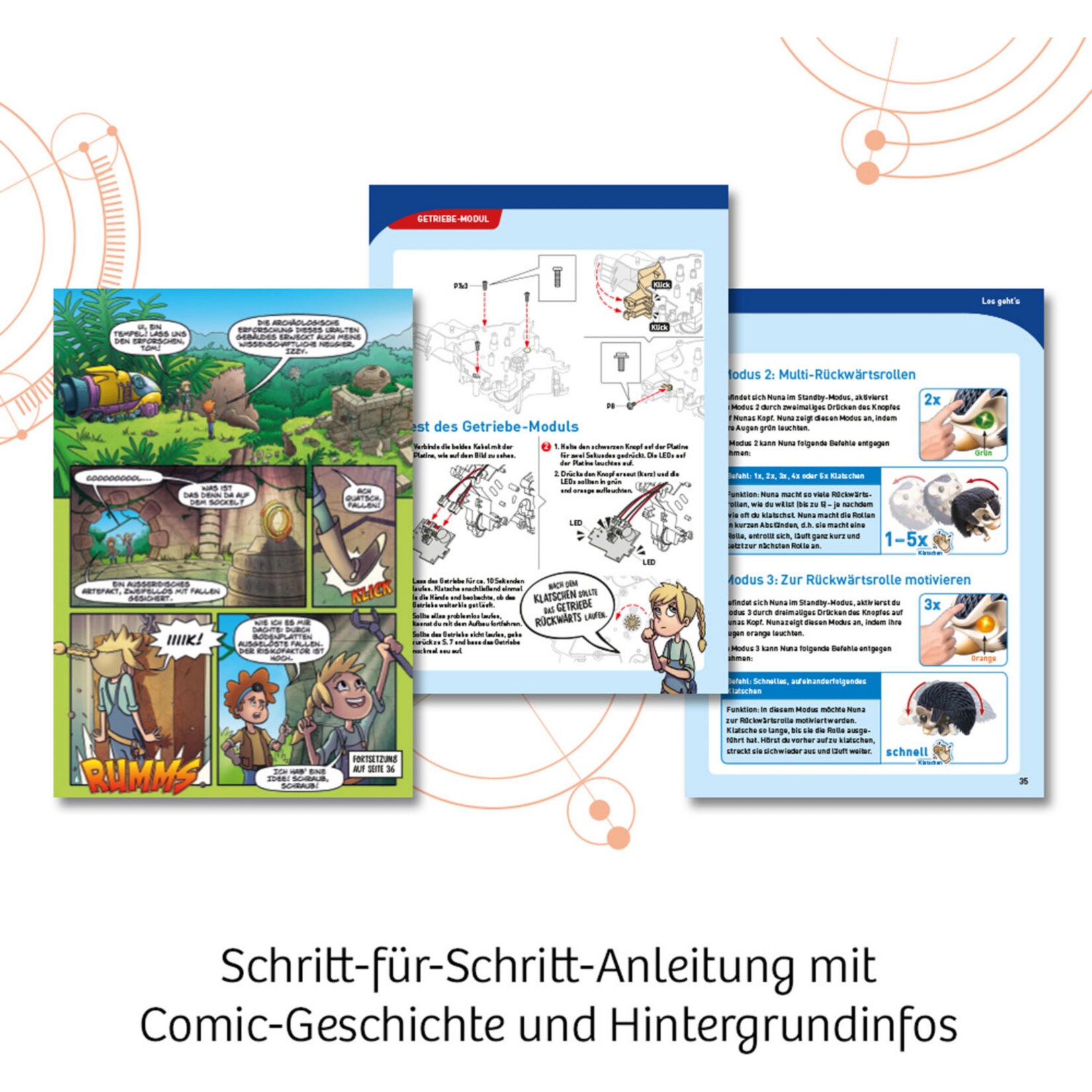 Kosmos Experimentierkasten Nuna - Dein Igel-Roboter