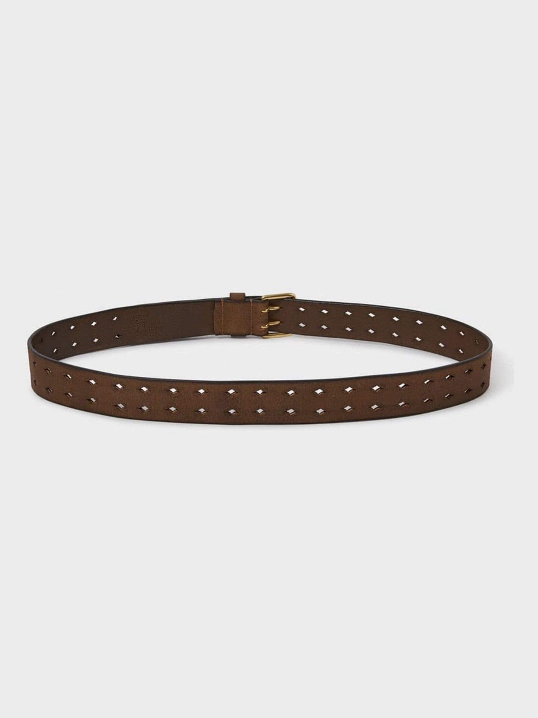 Bruin - Osprey London The Neverending Double Leather Black Belt
