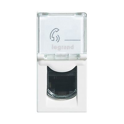Mécanisme prise RJ45 cat6 1 module Legrand Mosaïc