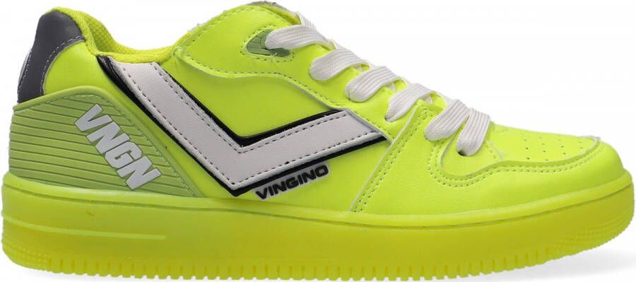 Vingino Alessio Low Lage sneakers Kids Geel