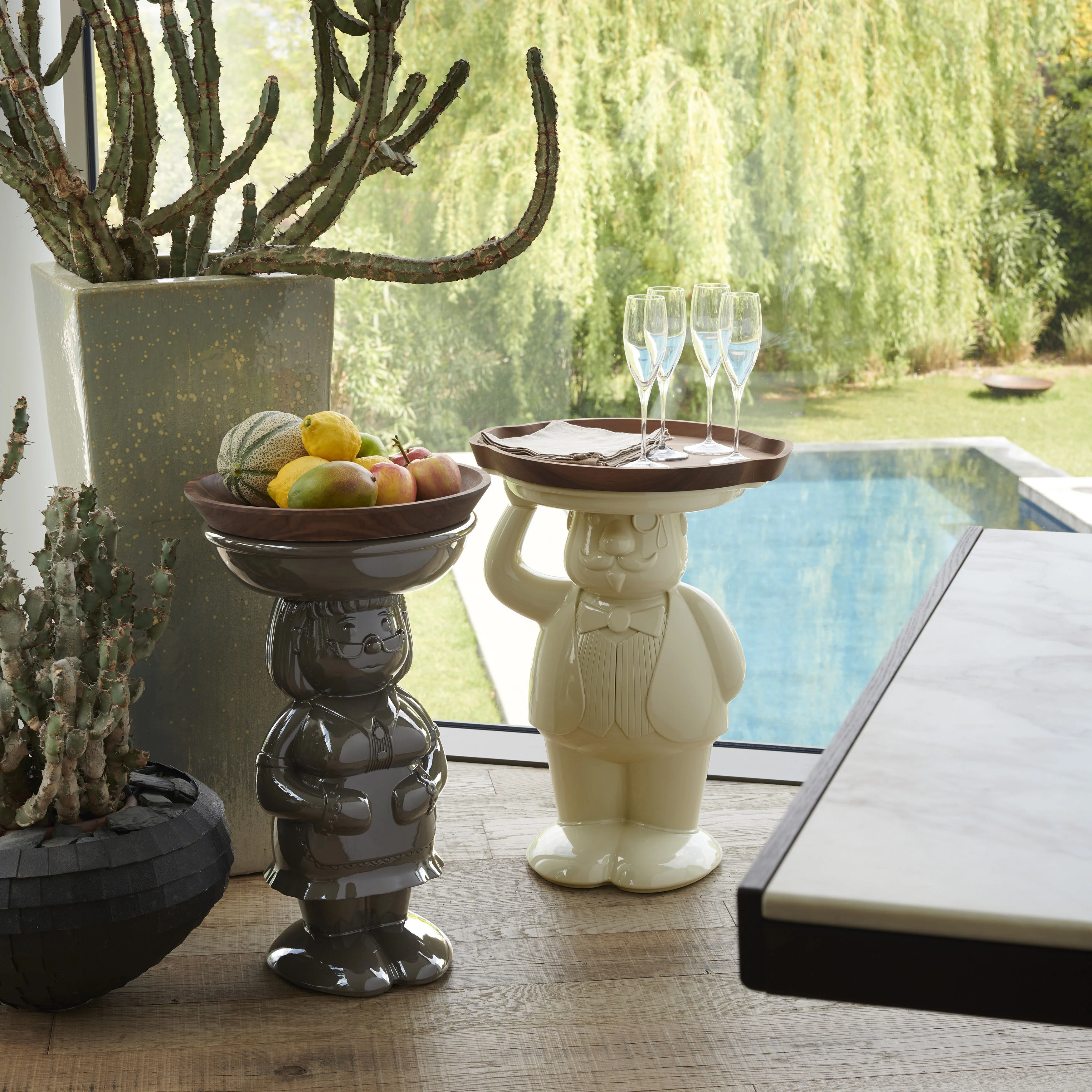 AMBROGIO - Table d'appoint | Noir