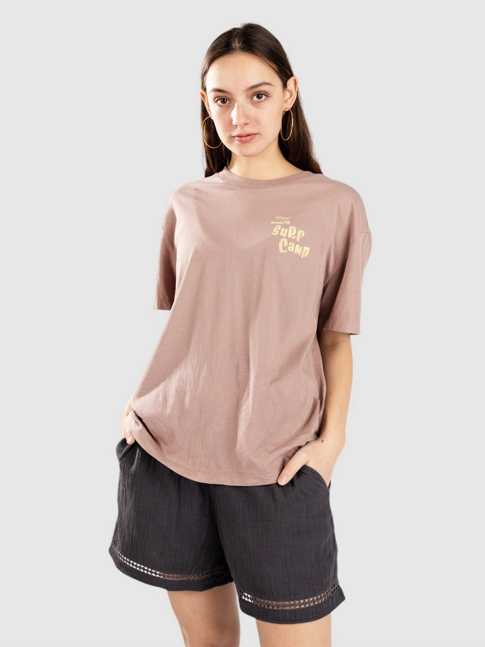 Billabong Surf Camp T-Shirt wood smoke