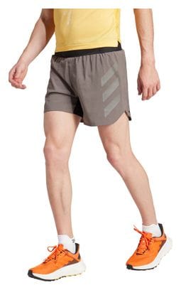 Short adidas Terrex Agravic 5in Marron Homme